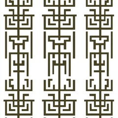 Poster - an abstract geometric composition of stripes and lines is presented on a seamless modern backdrop, d