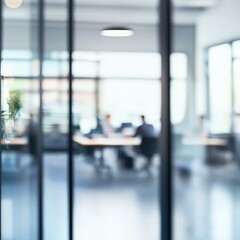 Poster - People working together in an office setting