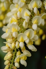 Aufkleber - A detailed shot of a cluster of pure white blooms, ideal for highlighting beauty and simplicity