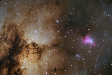 Poster - A star-filled sky with numerous stars visible