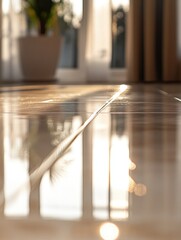 Canvas Print - Potted Plant on Floor