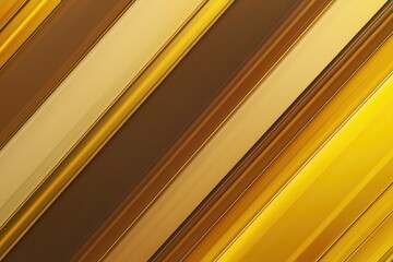 Poster - Close-up of textured yellow and brown stripes