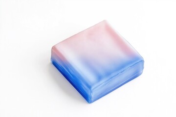 Poster - Soap sitting on white surface