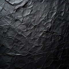 A detailed view of a small area of black paper