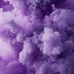 Aufkleber - A detailed view of a cloud of smoke with wispy tendrils and eddies