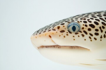 Poster - A detailed view of a fish's face, emphasizing its oversized eye