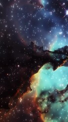 Wall Mural - explore the breathtaking beauty of distant galaxies and cosmic formations in the universe