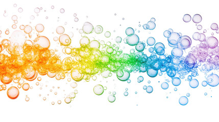 Poster - Bubbles transparent background