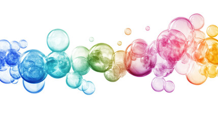 Poster - Bubbles transparent background