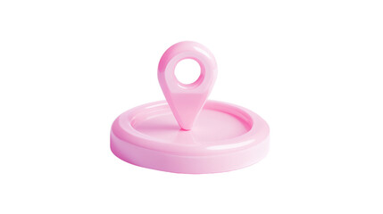 Fototapete - Location pin transparent background
