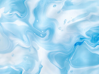 Aufkleber - Soft blue abstract texture with flowing patterns and gentle waves. Ideal for backgrounds or artistic designs