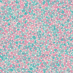Poster - Abstract Mosaic Background. Multiple repeated inner triangles. Small triangles size. Multicolored style. Seamless pattern. Elegant vector tiles. Creative vector illustration.