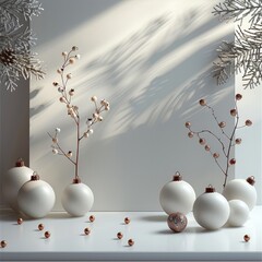Poster - Simple, minimal and subtle new year wish postcard background wallpaper.