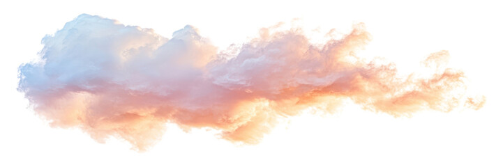 Wall Mural - PNG Cloud evening sky pastel illustration atmosphere.