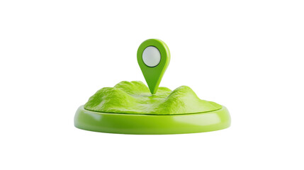 Fototapete - Location pin transparent background