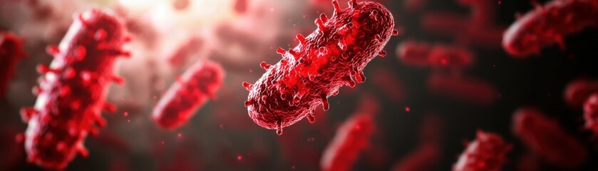 Poster - Intricate Illustration of a Single Red Blood Cell Highlighting Its Unique Structure and Function in Human Circulatory System