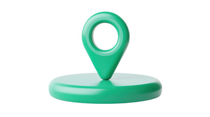 Fototapete - Location pin transparent background