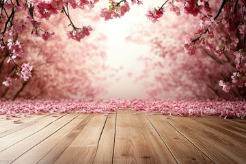 Poster - Cherry Blossom Background