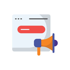 website vector icon