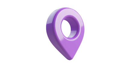 Fototapete - Location pin transparent background