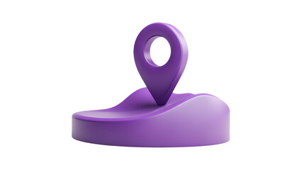 Fototapete - Location pin transparent background