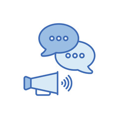 Communication vector icon