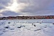 © Marie - Saint Pierre et Miquelon - glace dans le port