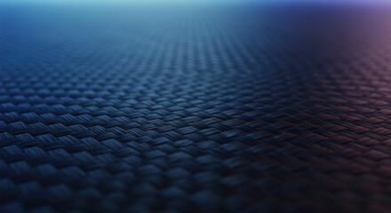 Poster - Carbon fiber texture. New technology background