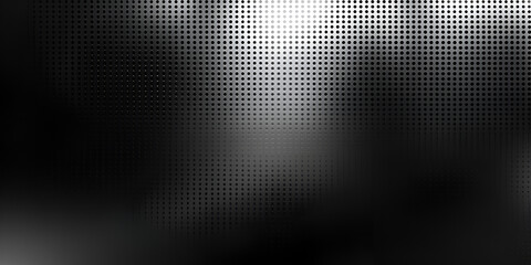 Poster - abstract grid: dark and light: an abstract image featuring a grid pattern in grayscale, with a brigh