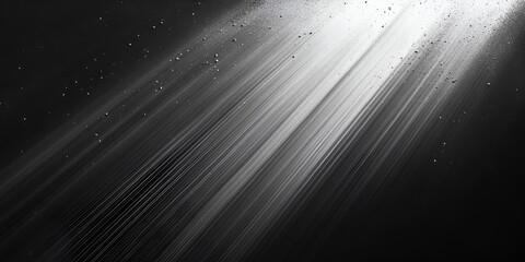 Poster - light beams in dark: a dramatic, ethereal glow pierces through the darkness, creating a captivating 