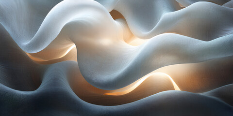 Poster - Serene Waves of Light 