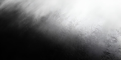 Poster - Dark Abstract Texture: Monochromatic gradient background with a dramatic interplay of light and shadow, evoking a sense of mystery and depth.