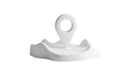 Fototapete - Location pin transparent background