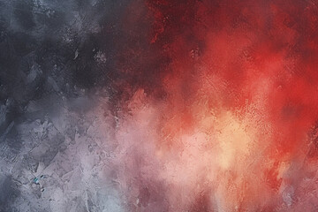 Wall Mural - Red Grunge Wall Texture Digital Painting Abstract Background Illustration Distressed Old Urban Design Abstract Colorful Background with Textured Red 
