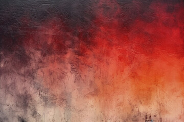 Wall Mural - Red Grunge Wall Texture Digital Painting Abstract Background Illustration Distressed Old Urban Design Abstract Colorful Background with Textured Red 

