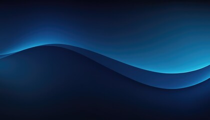 Poster - Wave blue background abstract with modern style gradient
6