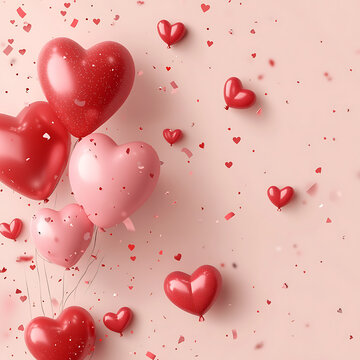 Happy Valentine's Day Red heart