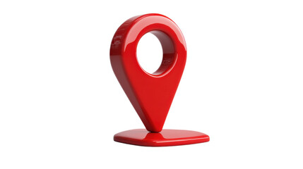 Fototapete - Location pin transparent background