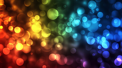 Poster - abstract iridescent background design