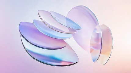 Leinwandbilder - **A collection of layered