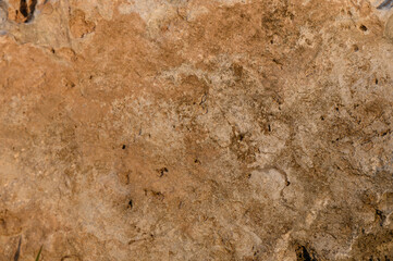 Exploration of ancient textures and patterns on weathered stone surfaces in nature