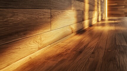 Poster - Discover a rustic wooden wall texture featuring rich brown tones and unique grain patterns, perfect for home decor, design projects, and creative backgrounds.