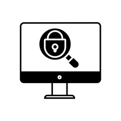 Fototapete - Password icon vector. protection illustration sign. security symbol or logo.