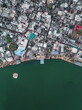 © AmazingAerialAgency - Aerial view of Pushkar Lake and urban landscape with beautiful architecture and heritage buildings, Ajmer, India.