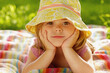 © fStop - Young Girl Wearing Floppy Hat