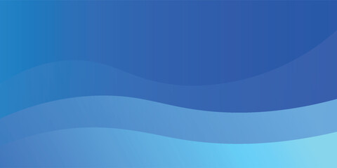 Poster - blue technology background with triangle shapes, wavy backgron vector