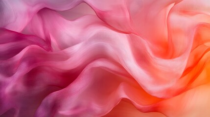 Fototapete - Swirling Abstract Design with Vibrant Colors and Digital Lines