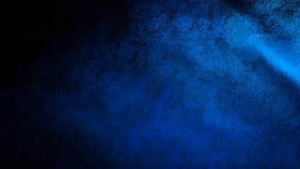 Abstract background gradient blue black with rough grain for looping. Dynamic motion animation with rough grain gradient on abstract background