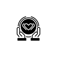 Poster - Charity Bonus line icon. Universal creative premium symbol. Vector sign icon logo template. Vector illustration