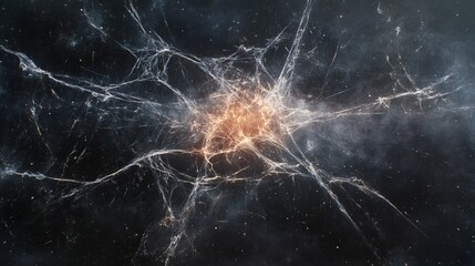 Poster - Cosmic Web of Energy and Filaments Galactic Supercluster Structure, Connections, and Dark Matter.